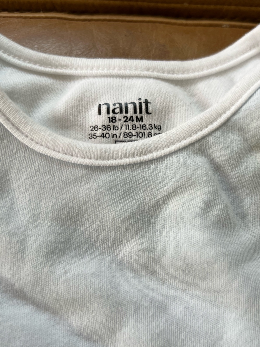 nanit blue sleep sack 18-24 months with breathing bands